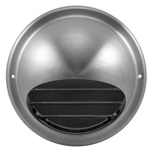 EXTERNAL LOUVRED DOME VENT SS304 150MM