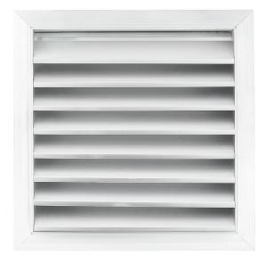 EXTERNAL FIXED LOUVRE GRILLE ALUM 200MM EXTERNAL FIXED LOUVRE GRILLE ALUM 200MM