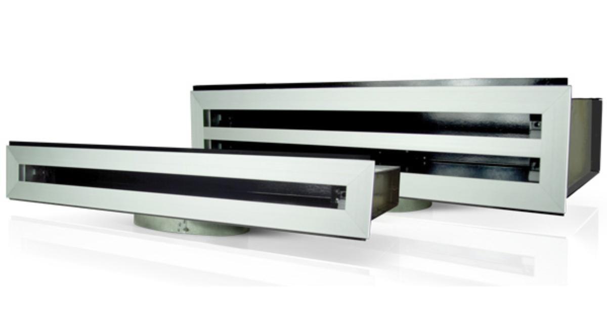 LINEAR SLOT INTERN GRILLE 1 SLOT SILVER