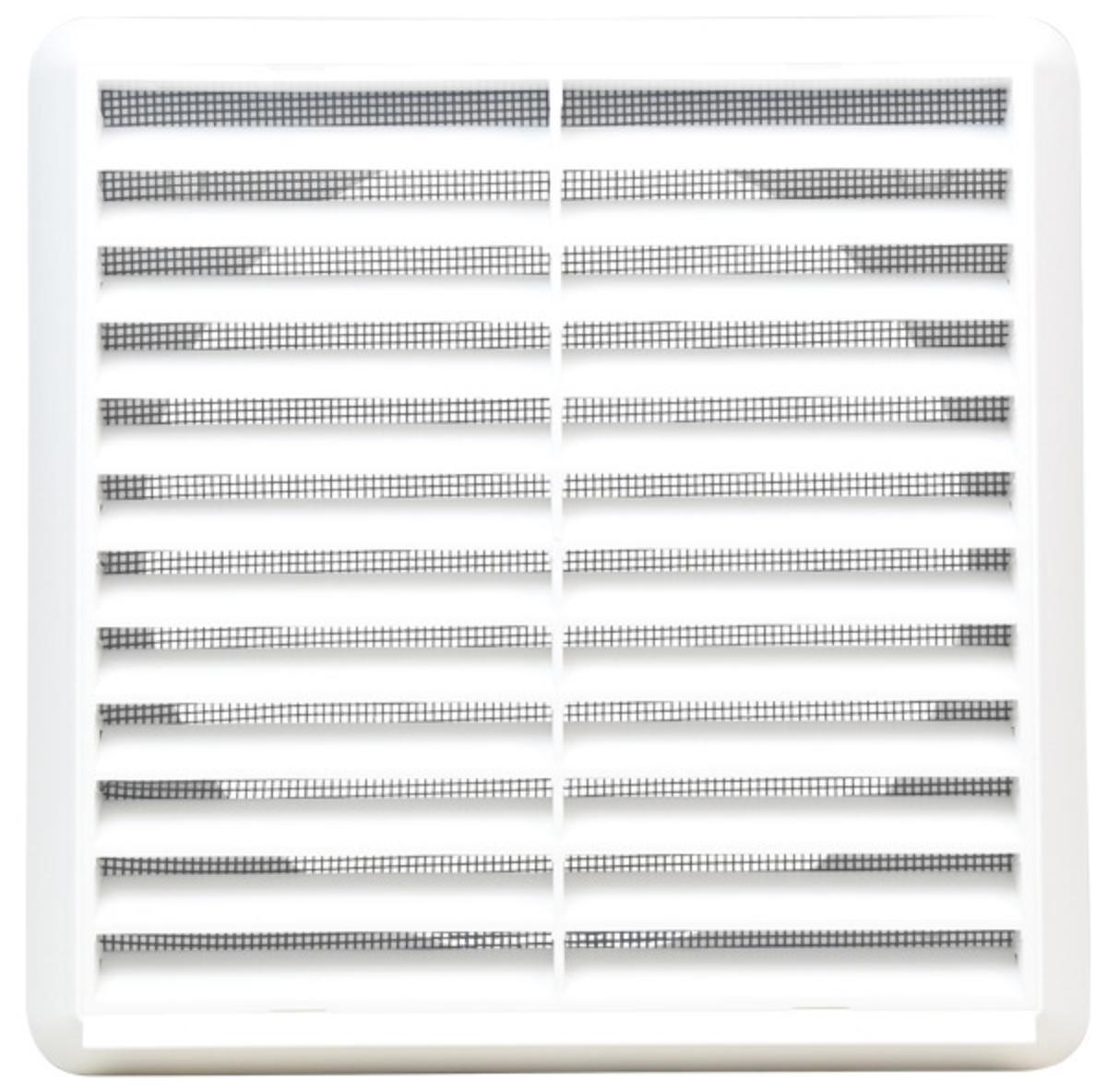 EXTERNAL FIXED LOUVRE GRILLE 200MM