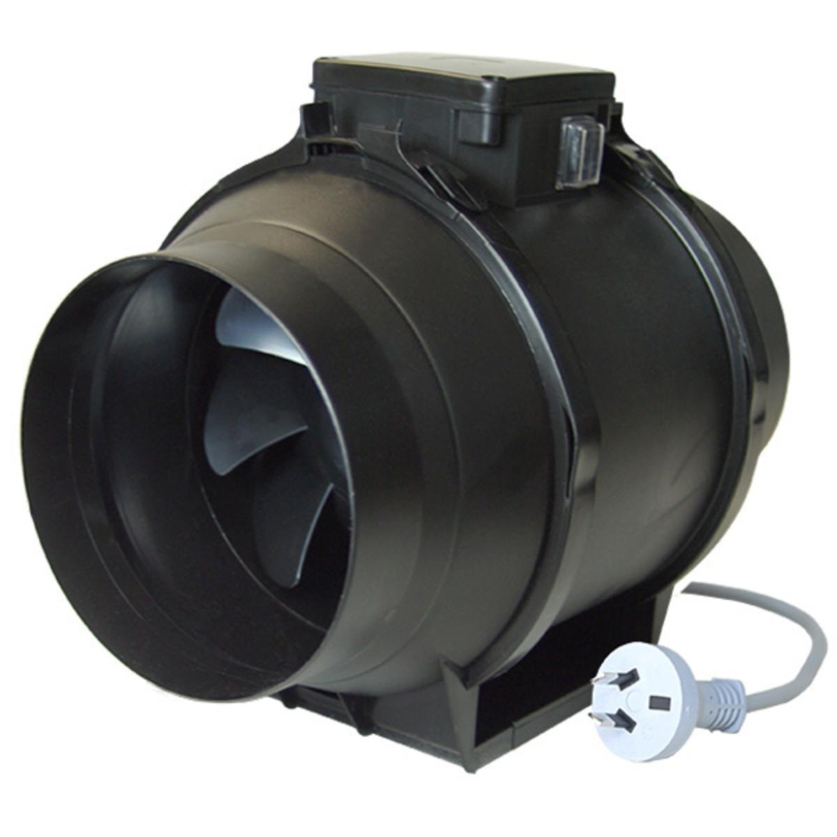 IN-LINE FAN PROVENT SER 200MM + RUN ON