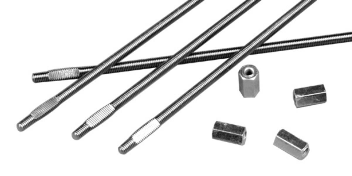 WALL RODS SET OF 4 FOR EXHAUST FAN