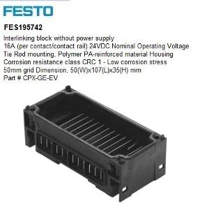 MODULAR ELECTRICAL TERMINAL CPX  NO SUPP MODULAR ELECTRICAL TERMINAL CPX  NO SUPP