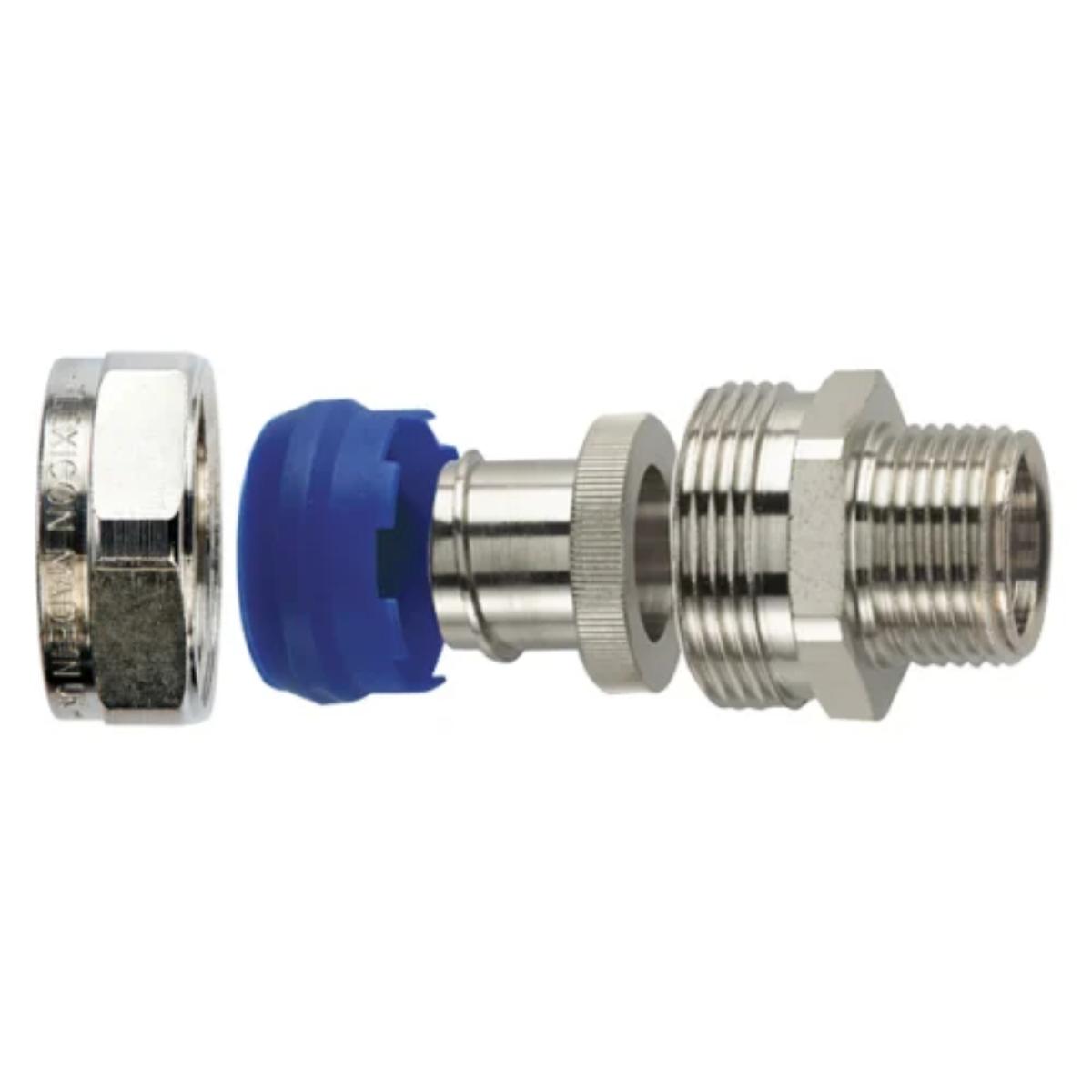 LPC METAL COMP ADAP N/P BRS 20-20MM MALE