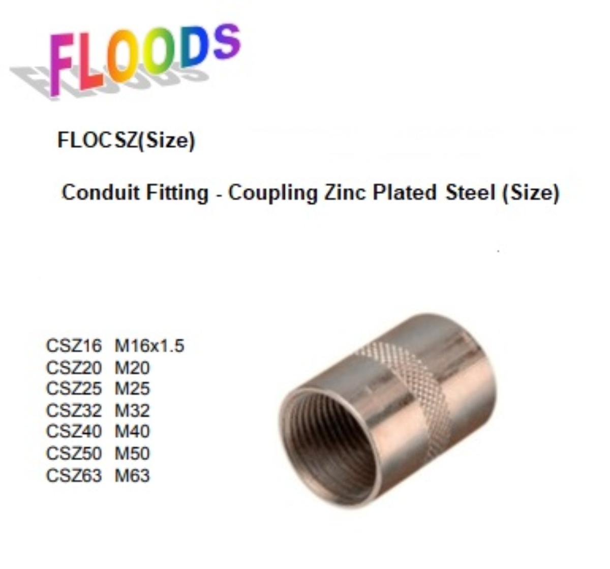 COUPLING STEEL 16MM