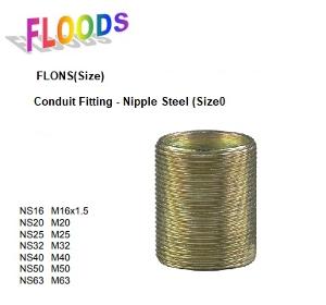 M25 BRASS NIPPLE