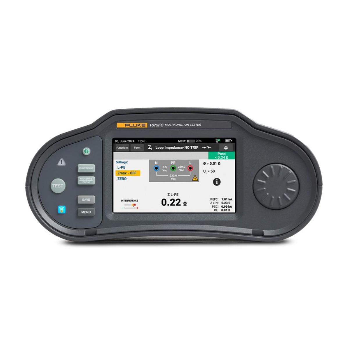 1673 MULTIFUNCTION INSTALLATION TESTER