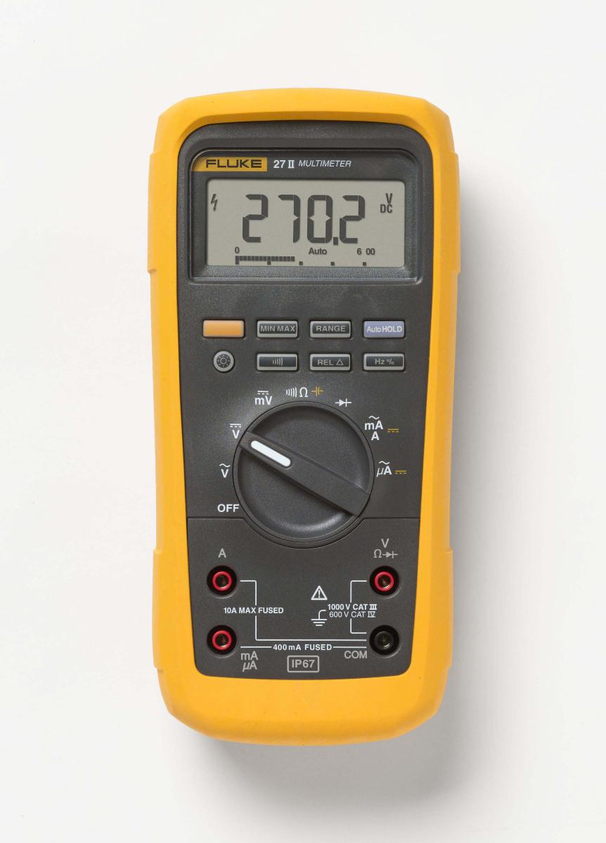 27 II RUGGED DMM 1000V AC/DC