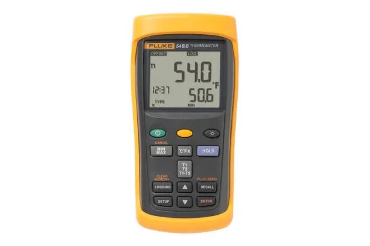DUAL INPUT THERMOMETER + RECORDING INTL