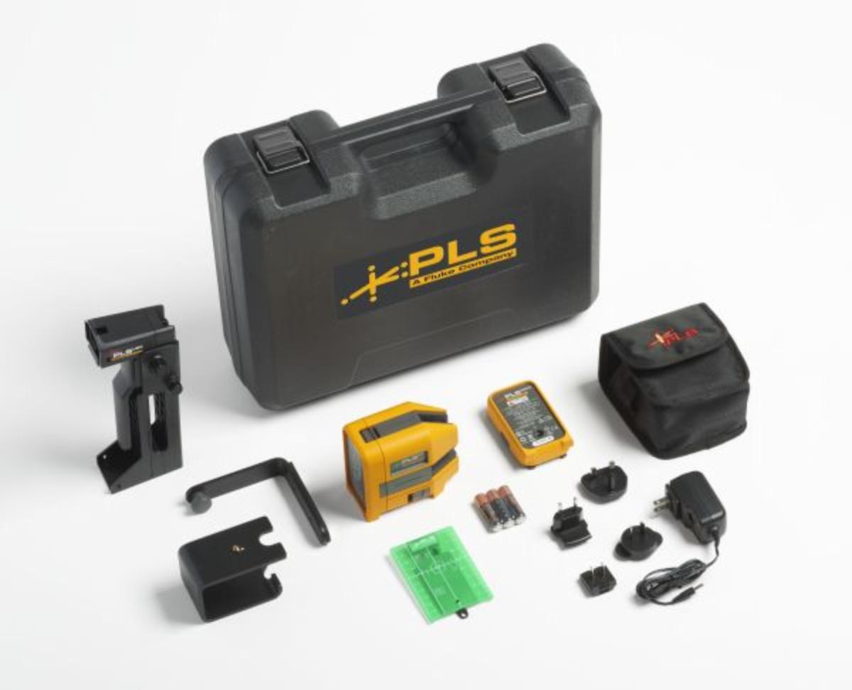 POINT CROSS LINE GREEN LASER LEVEL KIT