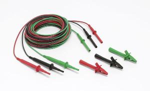 EXT TEST LEAD SET + ALLIG CLIPS RD/BK/GN EXT TEST LEAD SET + ALLIG CLIPS RD/BK/GN