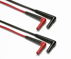 TEST LEAD SET W RIGHT ANGLE CONNECTORS TEST LEAD SET W RIGHT ANGLE CONNECTORS
