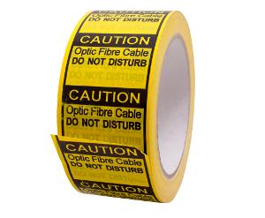 FIBRE CABLE WARNING TAPE 66MTR ROLL