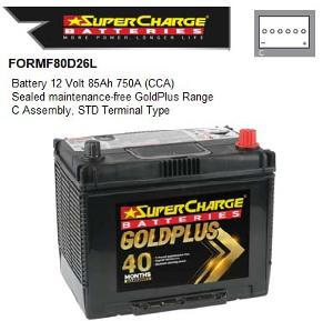 12V 750 CCA STARTING BATTERY 12V 750 CCA STARTING BATTERY