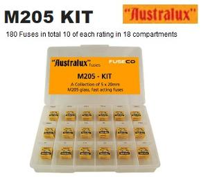 M205 GLASS FUSE FAST ACT ASSORTED KIT M205 GLASS FUSE FAST ACT ASSORTED KIT