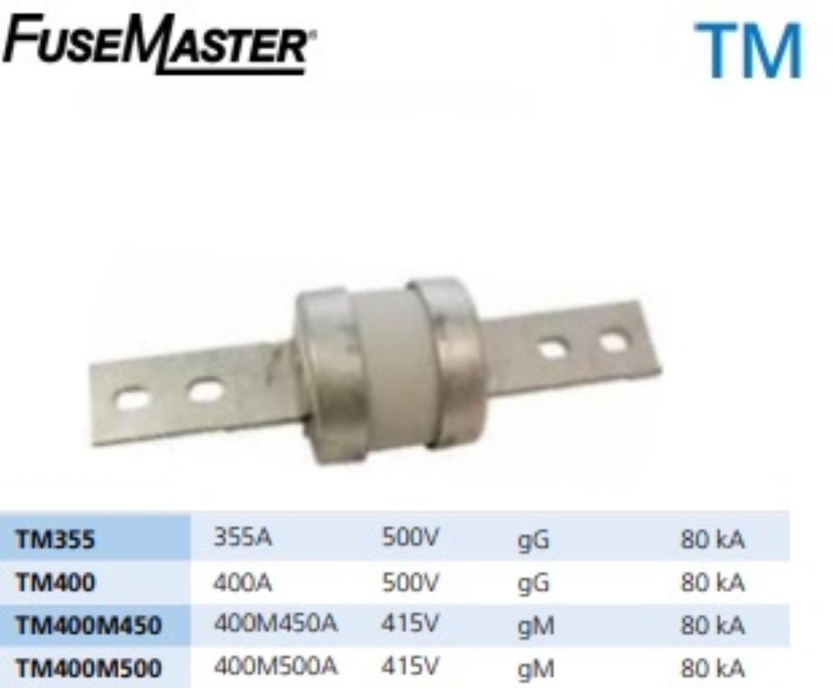BOLT IN FUSE CENTRE TAG 415V 400A/MS500A