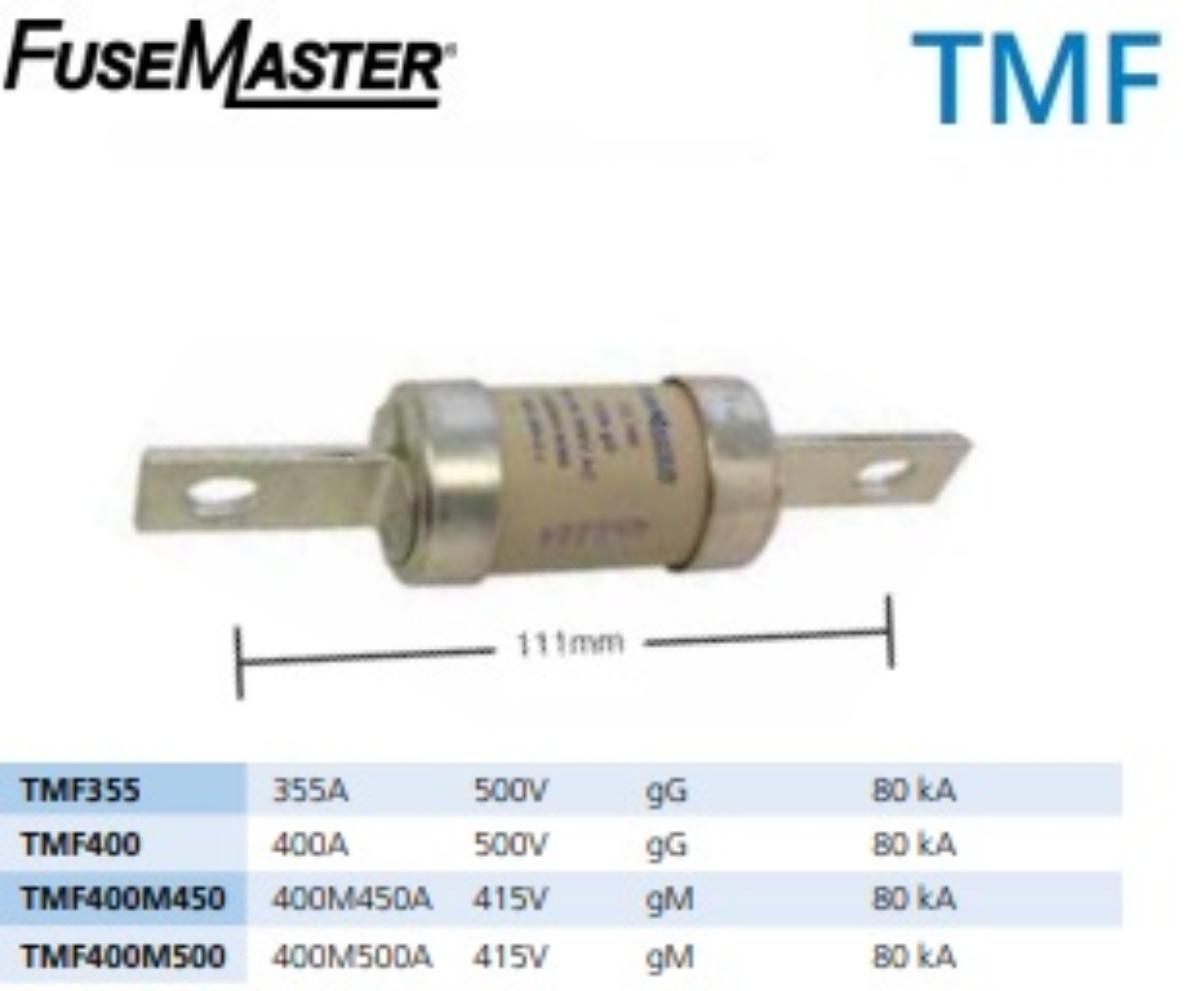BOLT IN FUSE CENTRE TAG 415V 400A/MS500A
