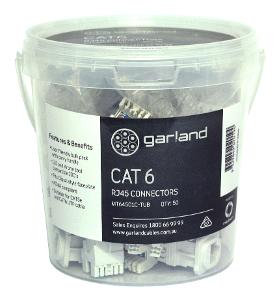 CAT6 RJ45 DATA JACK CLIPSAL STYLE WH 50P