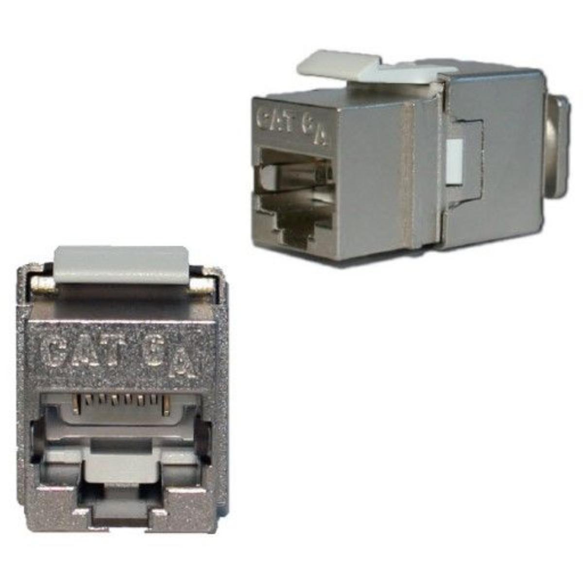 CAT6A RJ45 DATA JACK CLIPSAL STYLE WHITE