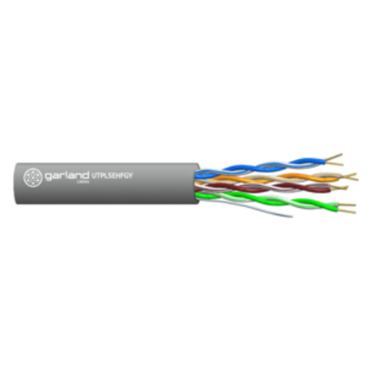 CAT5E UTP 4PR 24AWG GREY LSZH 305M