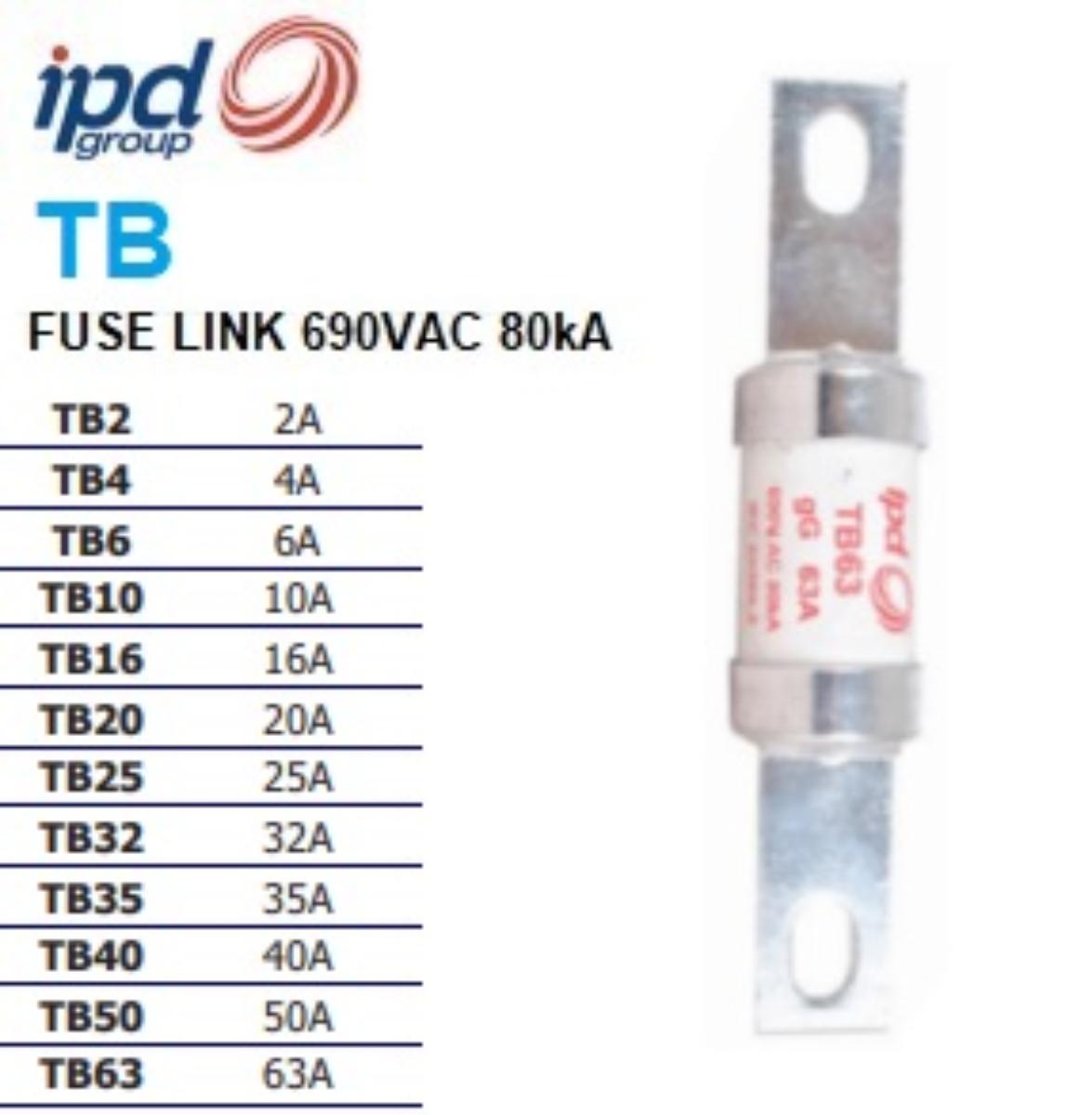 50 AMP HRC FUSE LINK TB50