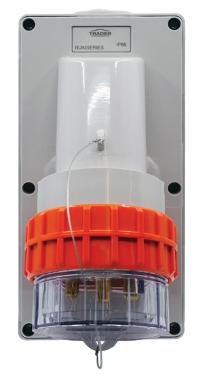 APPLIANCE INLET IP66 32A 250V 3 ROUND PI