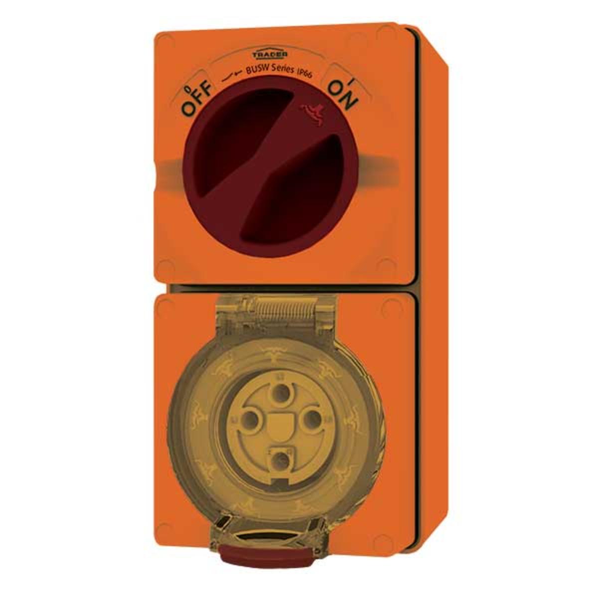 BUFFALO SWITCHPLUG 4PIN RND 10A IP66 RO