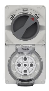 SWITCHED SOCKET COMBINATION 500V 5PIN 32 SWITCHED SOCKET COMBINATION 500V 5PIN 32