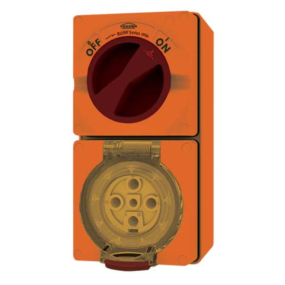 BUFFALO SWITCHPLUG 5PIN RND 40A IP66 RO
