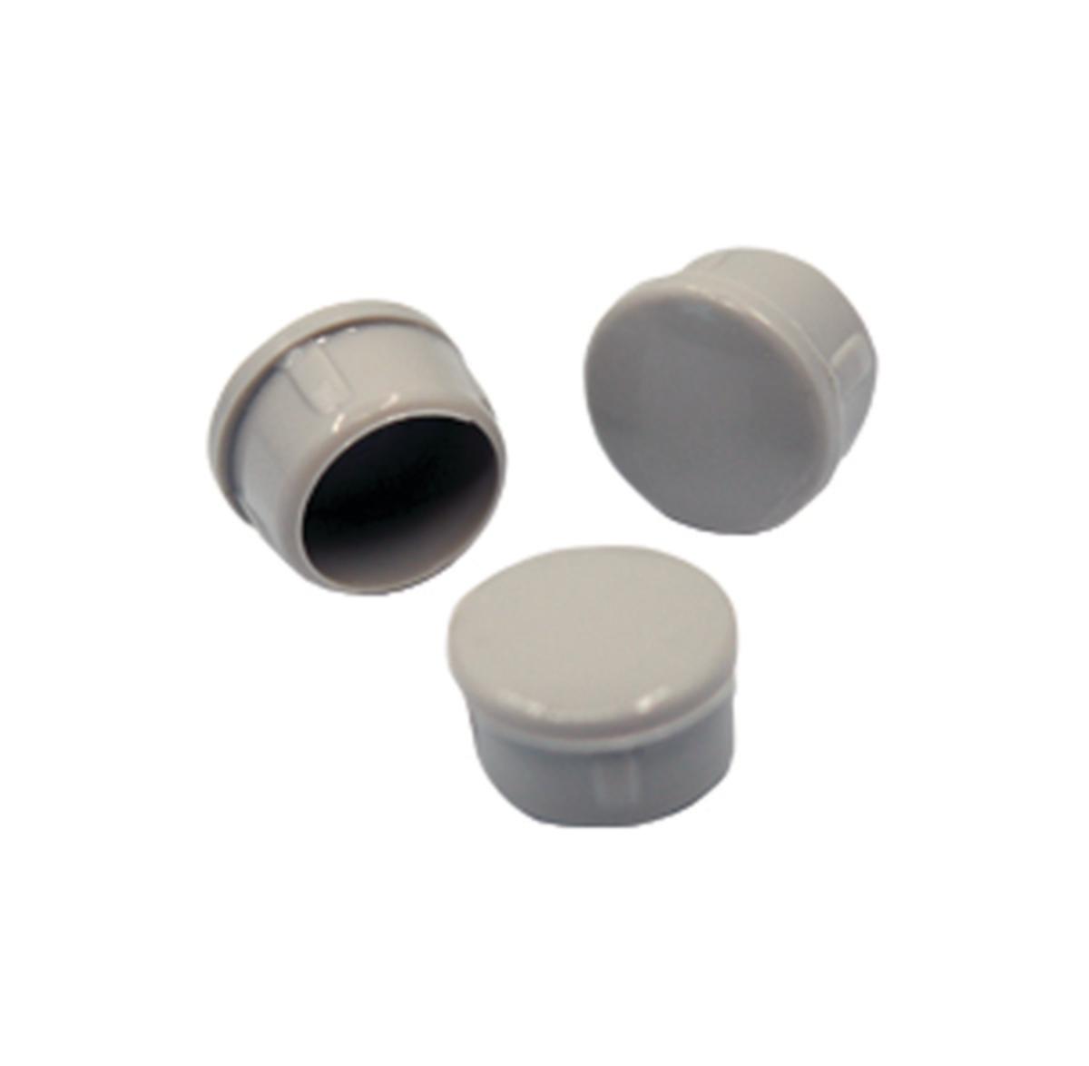 CAPS FOR BUFFALO SCREWS GREY PACK OF 4