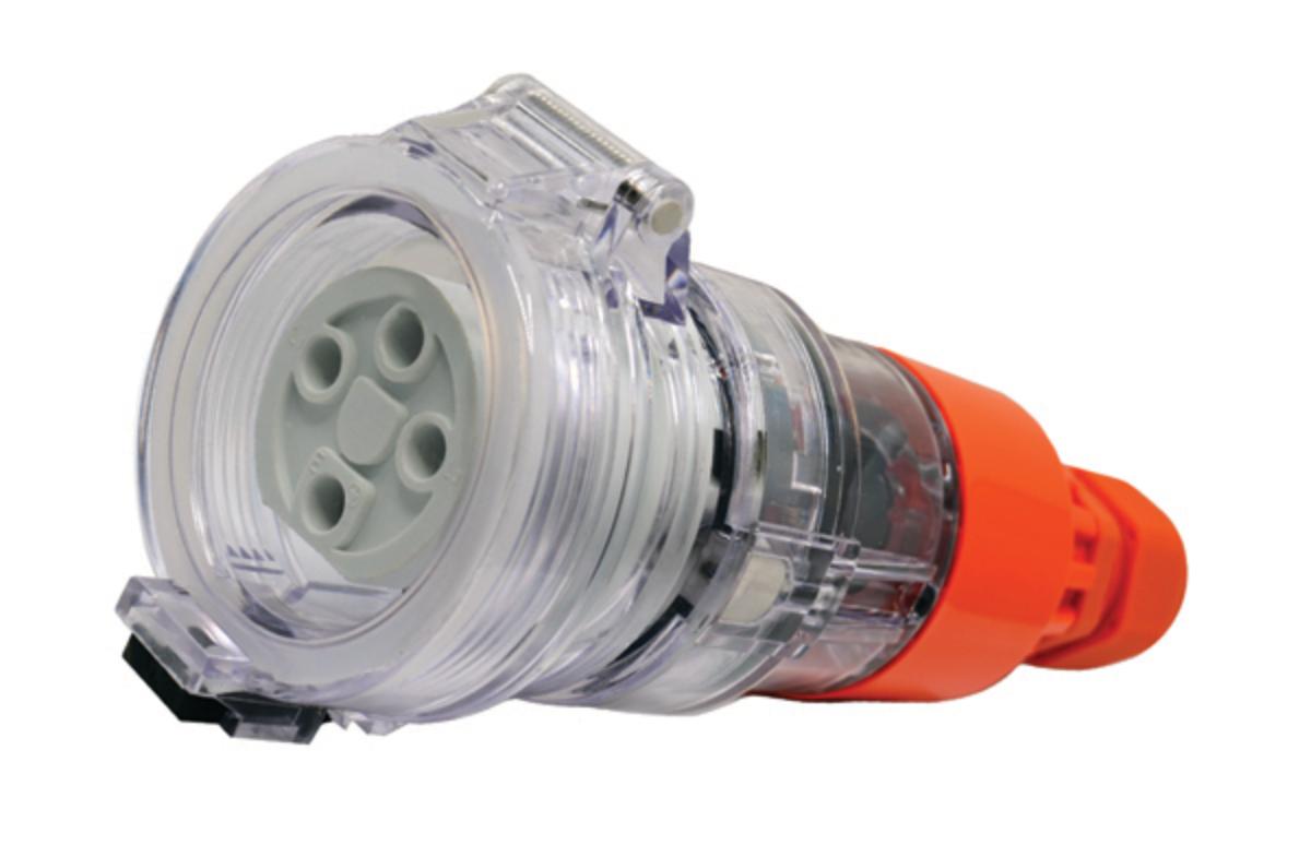 SOCKET EXTENSION CORD IP66 20A 500V 4 PI