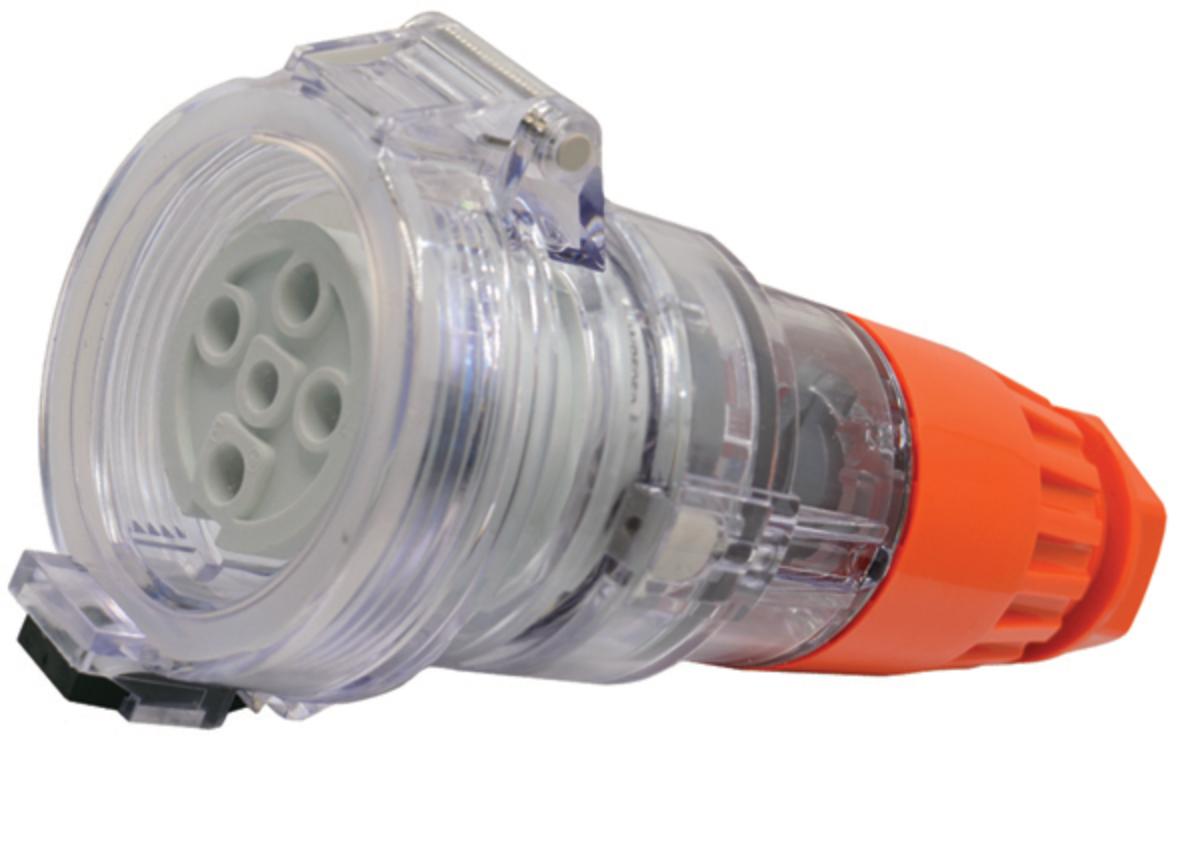 SOCKET EXTENSION CORD IP66 32A 500V 5 PI