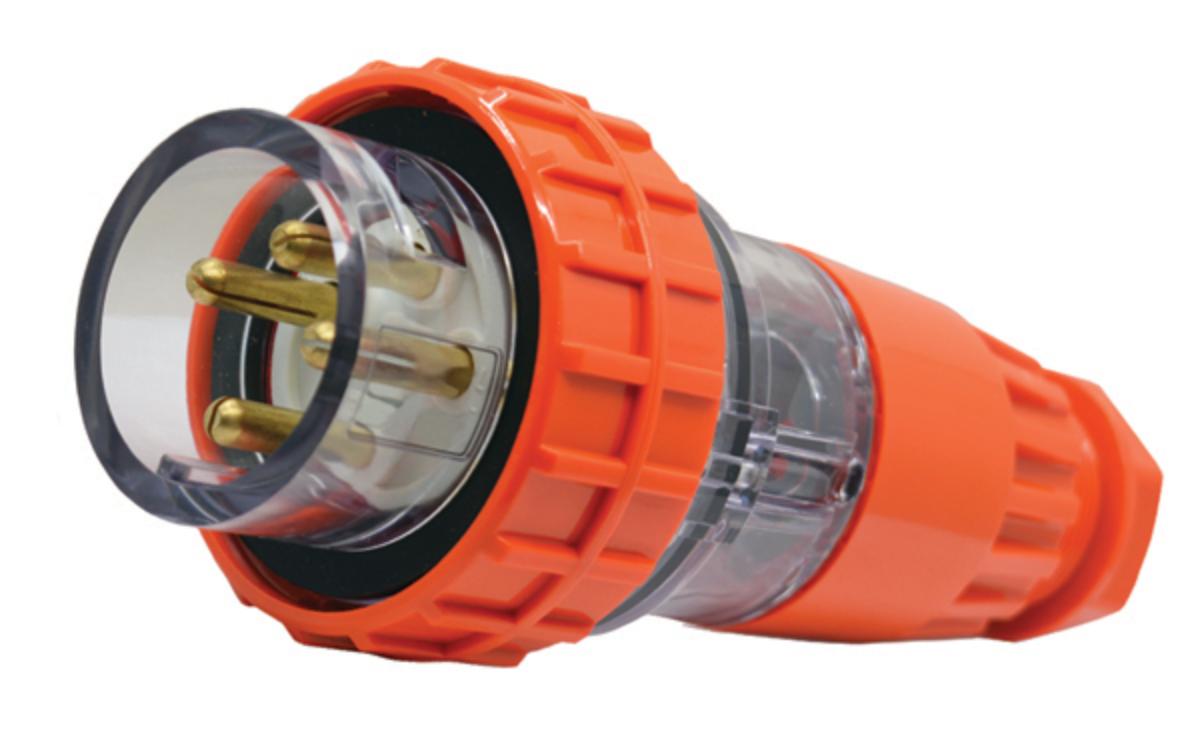 PLUG IP66 32A 500V 4 PIN