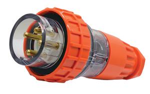 PLUG IP66 40A 500V 4 PIN PLUG IP66 40A 500V 4 PIN
