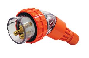 PLUG ANGLED IP66 20A 250V 3 ROUND PIN PLUG ANGLED IP66 20A 250V 3 ROUND PIN