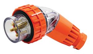 PLUG ANGLED IP66 40A 500V 5 PIN PLUG ANGLED IP66 40A 500V 5 PIN