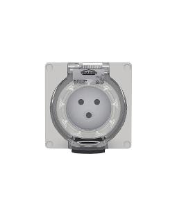 BUFFALO SOCKET 10A 3RND PIN IP66 NO ENCL BUFFALO SOCKET 10A 3RND PIN IP66 NO ENCL