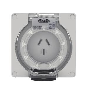 BUFFALO SOCKET IP66 20A 3PIN LESS ENCLOS BUFFALO SOCKET IP66 20A 3PIN LESS ENCLOS