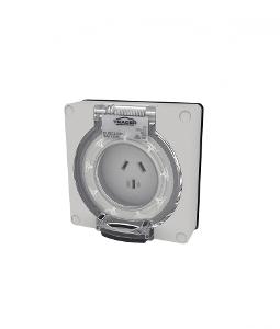 SOCKET AUTO-SWITCHED IP66 10A 250V 3 FLA SOCKET AUTO-SWITCHED IP66 10A 250V 3 FLA
