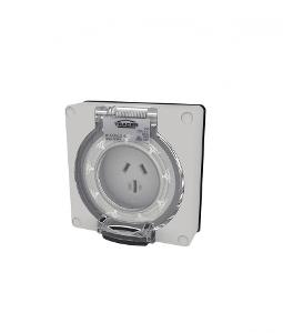SOCKET AUTO-SWITCHED IP66 15A 250V 3 FLA SOCKET AUTO-SWITCHED IP66 15A 250V 3 FLA