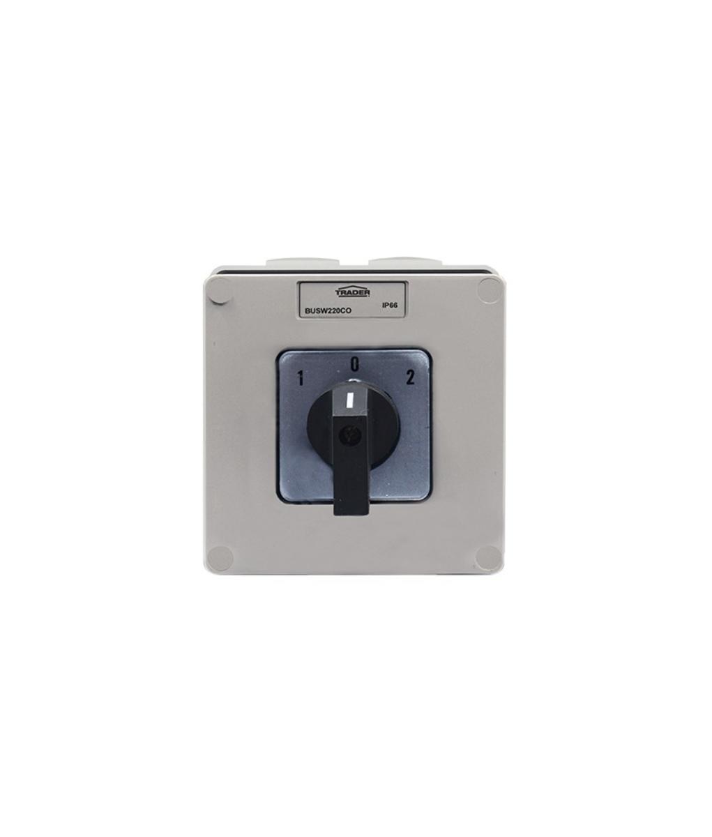 BUFFALO CHANGEOVER SW IP66 20A 500V 2P