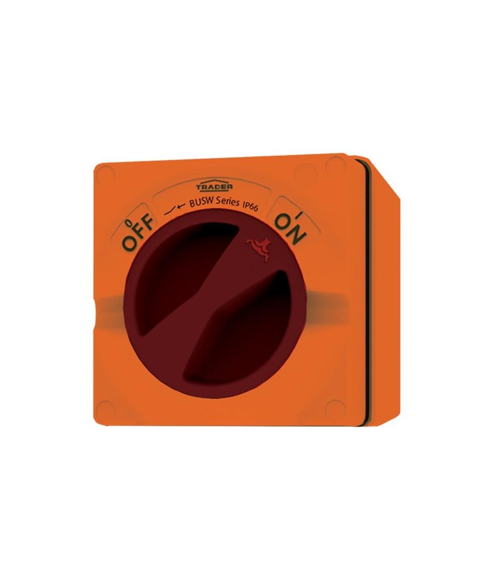 BUFFALO SWITCH 20A 3POLE IP66 RES ORANGE