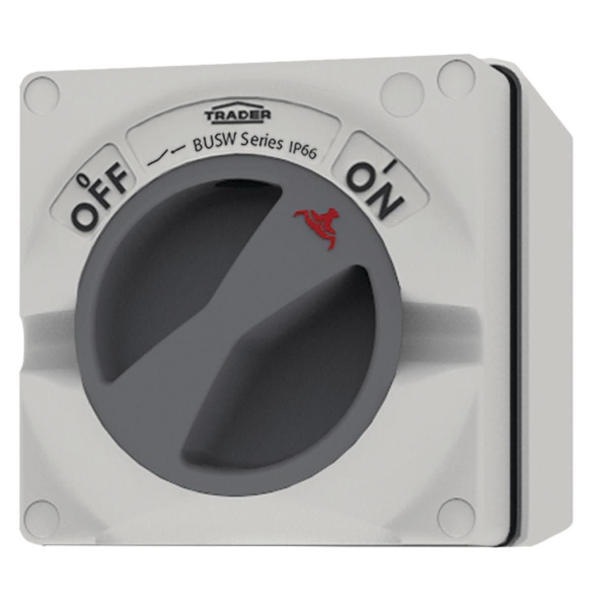 BUFFALO SWITCH IP66 32A 4 POLE GREY
