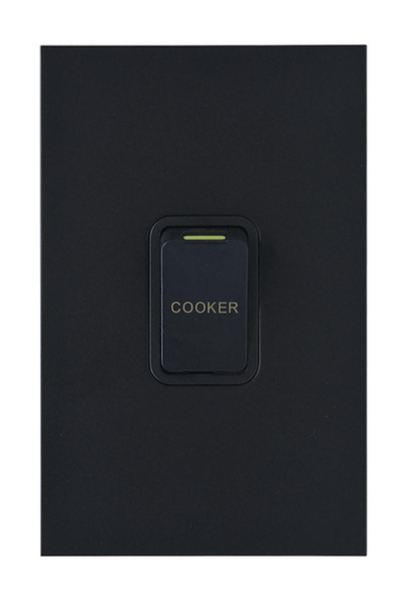 CLOUD LEOP OVEN SW 45A D/P VER MATT BLK