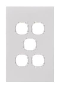 CLOUD LEOP SW PLATE 5G LESS MECH MATT WH CLOUD LEOP SW PLATE 5G LESS MECH MATT WH