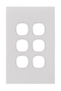 CLOUD LEOP SW PLATE 6G LESS MECH MATT WH CLOUD LEOP SW PLATE 6G LESS MECH MATT WH