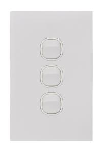 CLOUD LEOP SWITCH VERT 3G 20A MATT WHITE CLOUD LEOP SWITCH VERT 3G 20A MATT WHITE