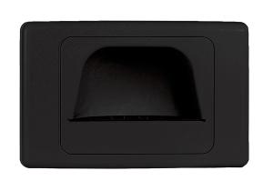 COUGAR BRUSH CABLE MANAGEMENT PLATE BLK COUGAR BRUSH CABLE MANAGEMENT PLATE BLK