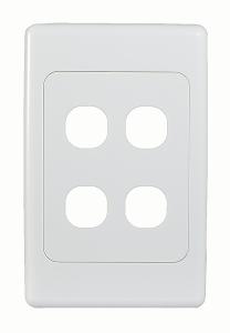 COUGAR SWITCH PLATE LESS MECH VERT 4G WH COUGAR SWITCH PLATE LESS MECH VERT 4G WH
