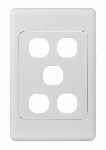 COUGAR SWITCH PLATE LESS MECH VERT 5G WH COUGAR SWITCH PLATE LESS MECH VERT 5G WH